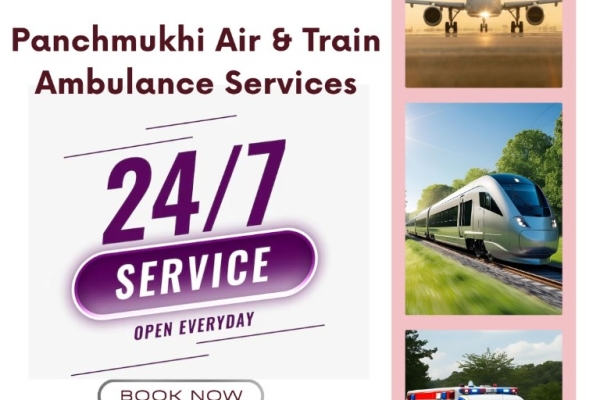 For Having a Convenient Medical Transport Choose to Travel via Panchmukhi Train Ambulance in Patna