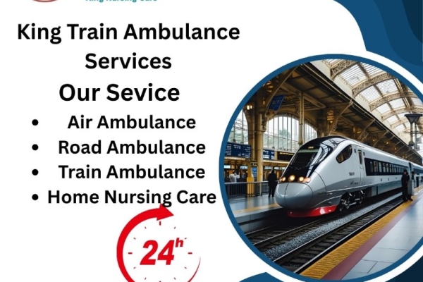 King Offers Focused Transit Support in  Dibrugarh with its Train Ambulance