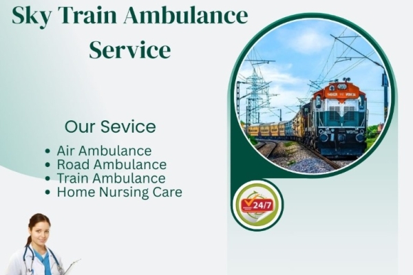 Use Sky Train Ambulance Service for Faster Transportation of Patients in Raipur