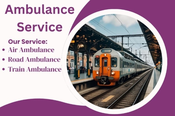 Book Sky Train Ambulance service in Raipur and transport the patient safely at a low cost