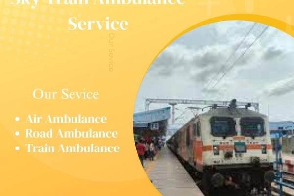 Use Sky Train Ambulance Service in Nagpur to Transport Your Critical Patient to Hospital Immediately