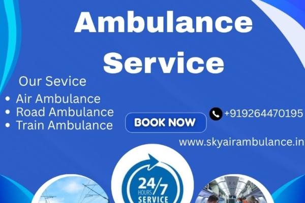 Use Sky Train Ambulance service to transport your critical patient to Nagpur