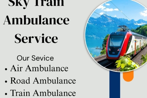 Select Sky Train Ambulance Service for Safe Patient Transportation in Raipur