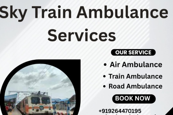 Choose Sky Train Ambulance Services in Mumbai for safe transportation of your patient.