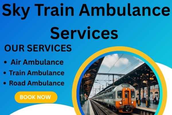Hire Sky Ambulance Services with High-Tech Medical Arrangements in Guwahati