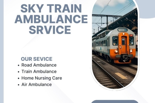 Book Sky Train Ambulance Service in Nagpur to Transport Your Loved Ones