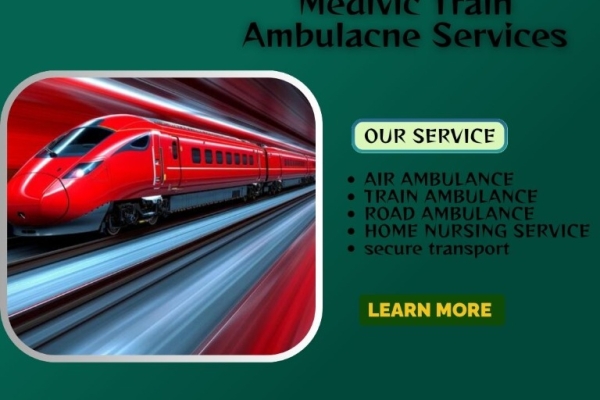 Medivic Train Ambulance in Bangalore facilitates the transfer of patients in a dignified manner