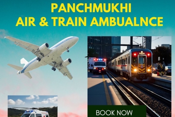 Choose the best medical help with Panchmukhi Train Ambulance in Hyderabad