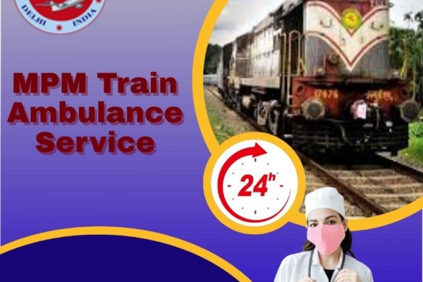 MPM Train Ambulance in Ranchi Provides the Best Convenience to Patients during Medical Transportation