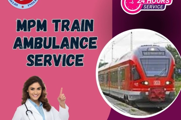 MPM Train Ambulance in Mumbai Provides Smooth Travel of Patients to the Selected Location