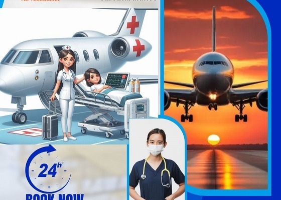 Get Vedanta Air Ambulance Service in Dibrugarh for Hi-tech and Rapid Patient Allocation