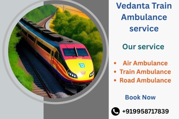 Contact Vedanta Train Ambulance Service in Pune and get the best service at a very nominal charge