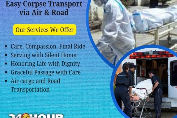 Medivic Hearse Transportation in Varanasi Is an Excellent Substitute Provider with Advanced Facilities