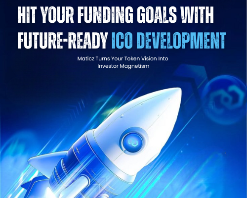 Power Up Your Crypto Vision With Maticz-The Pioneer in ICO Development
