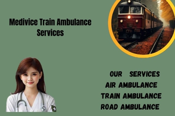 Medivic Aviation provides personalized patient transportation in its Train ambulance in Bhopal