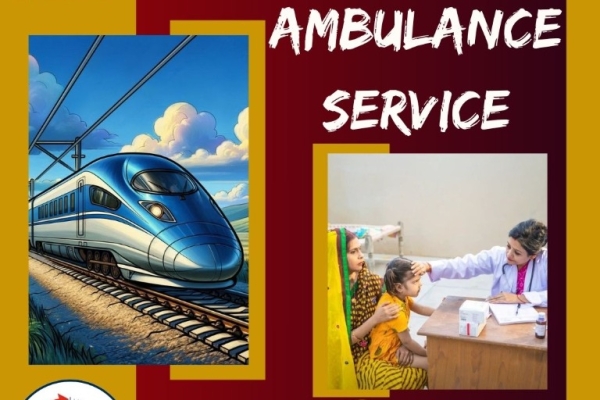 The greatest group of medical professionals in Patna is provided by Vedanta Train Ambulance