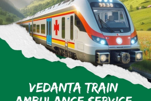 For a comfortable transfer, use Kolkata's Vedanta Train Ambulance Services
