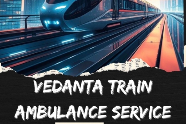 Vedanta Train Ambulance Services is the safest way to get about in Bangalore