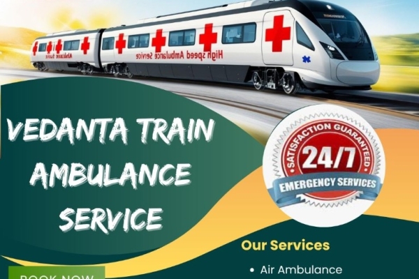 Vedanta Train Ambulance Provides Convenient Transportation in Kolkata