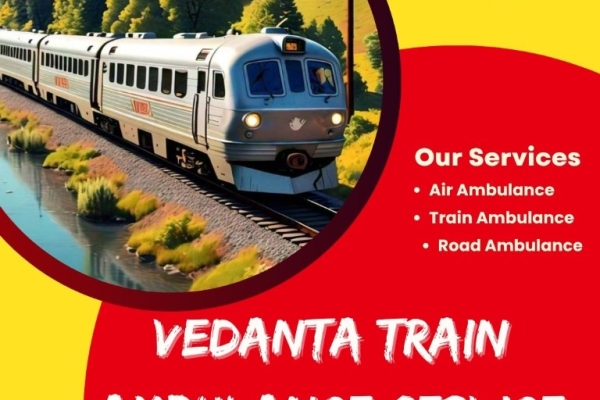 Use Vedanta Train Ambulance Services for Serious Patient Transfers in Guwahati
