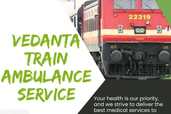 To receive a critical medical transfer in Bangalore, schedule a Vedanta Train Ambulance