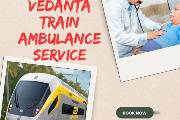 Vedanta provides Mumbai's Swift Train Ambulance for Immediate Transfer