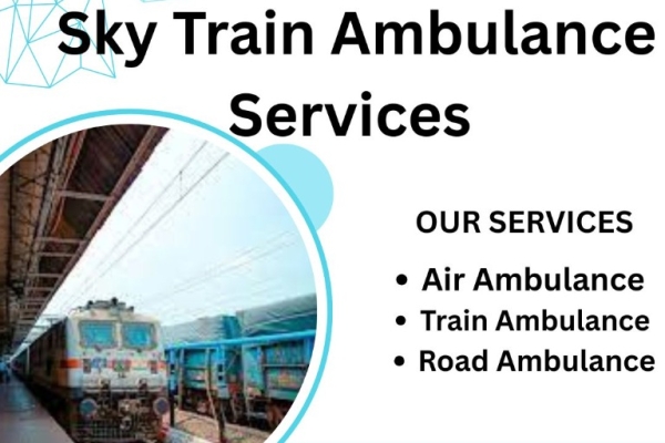 Tech Sky Train Ambulance Services for Emergency Patient Care in Ranchi