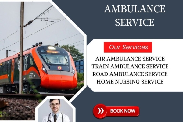 King Train Ambulance in Mumbai Provides Non - Stop Travel until Reach Their Destination