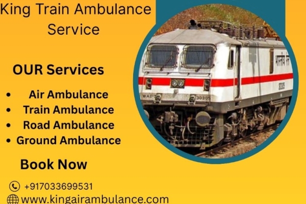 King ICU Train Ambulance in Ranchi – Genuine Pricing Is Given For Our Life Support Service