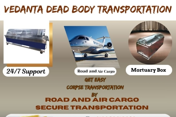 Vedanta Marcher Box Transportation in Mumbai- enables easy and safe transport of dead bodies