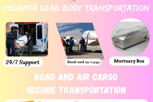 Vedanta follows the rules for the dead body by Air Cargo in Chennai