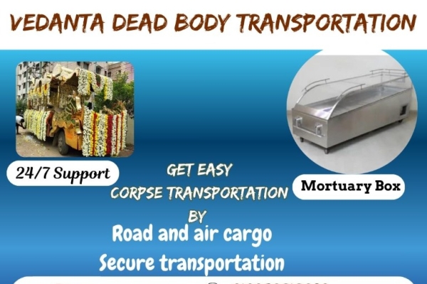 Vedanta provides reliable help in Varanasi to move a dead body