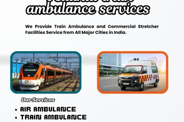 Now hire Vedanta Train Ambulance in Malda Town– Relocation Arranged without Any Hassle