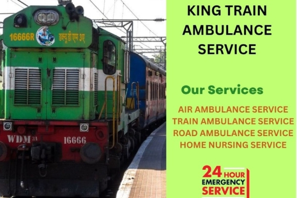 King ICU Train Ambulance in Ranchi– Causing Nominal Complications during the Journey