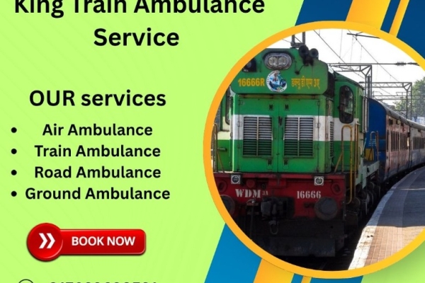 King ICU Train Ambulance in Kolkata – Causing Nominal Complications during the Journey