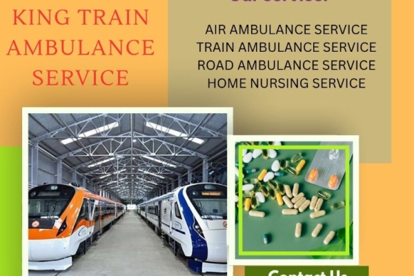 Book Hassle-Free & Discreet Train Ambulance Service in Kolkata
