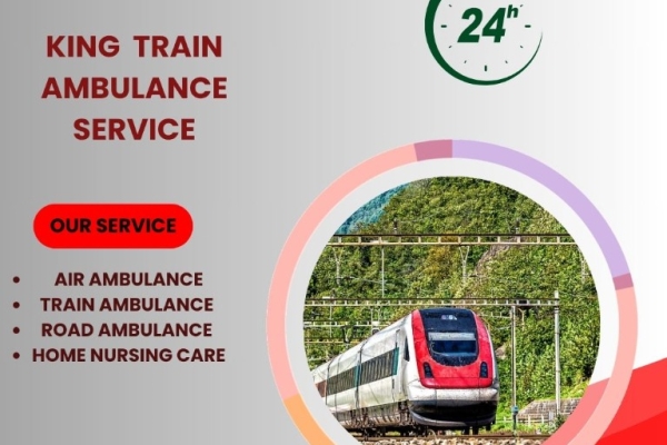 King Train Ambulance is fully customized for patients in Kolkata