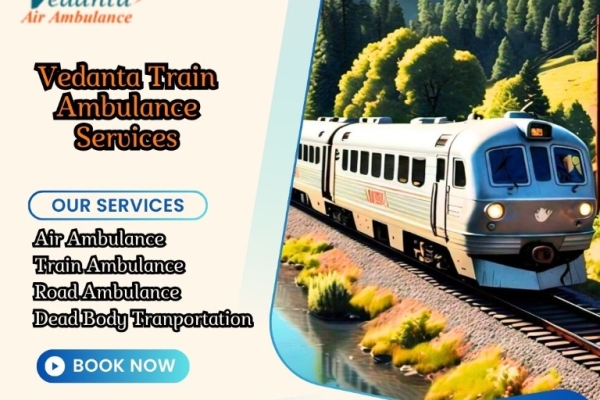 Vedanta Train Ambulance Malda Town equips modern technology and helps in emergencies