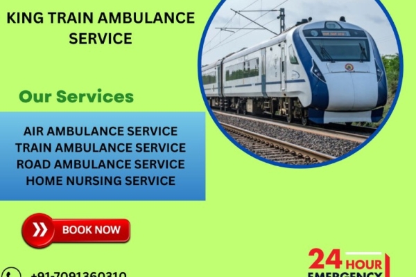 King Inform Everyone about Transit Updates in Kolkata in Its Train Ambulance