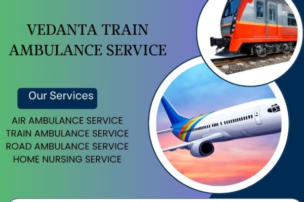 Take Advantage of the Vedanta Train Ambulance Service in Durgapur for Safe Transport
