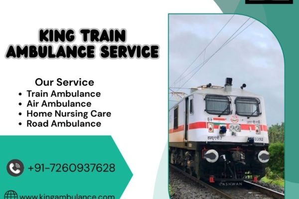 MPM Train Ambulance in Gorakhpur Provides Safe and Comfortable Services