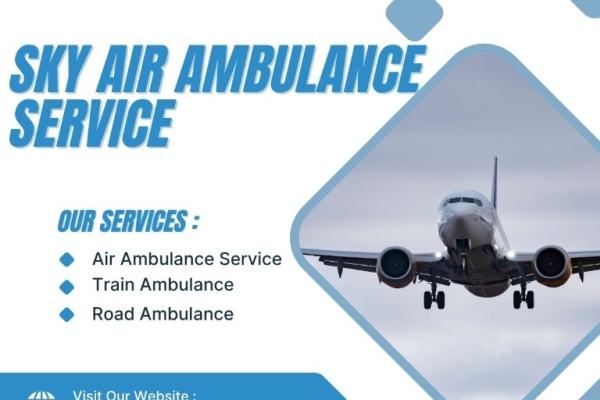 Sky Air Ambulance From Kolkata To Delhi 24/7 Available