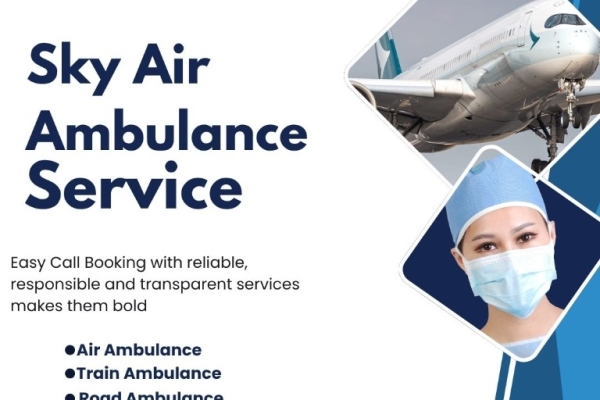 Transfer With Sky Air Ambulance From Bangalore To Delhi