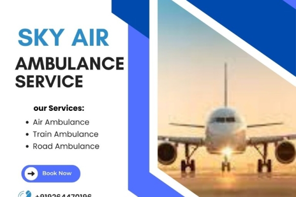 Utilise Sky Air Ambulance for Safe Patient Transfer from Kolkata to Delhi