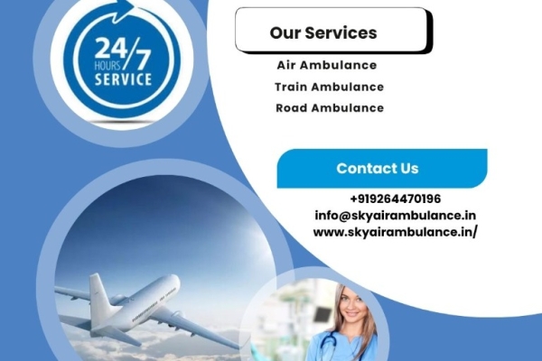 Fast Transport at An Affordable Cost From Patna To Delhi With Sky Air Ambulance