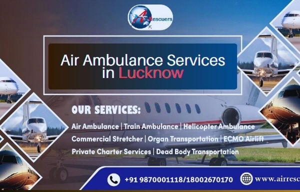 Air Ambulance in Lucknow – 24/7 Emergency Care
