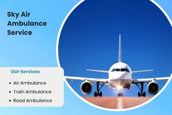 Transport Patients With Sky Air Ambulance Safely From Kolkata To Delhi