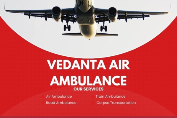 Distance is the issue for your patients, solved by the Vedanta Air Ambulance service