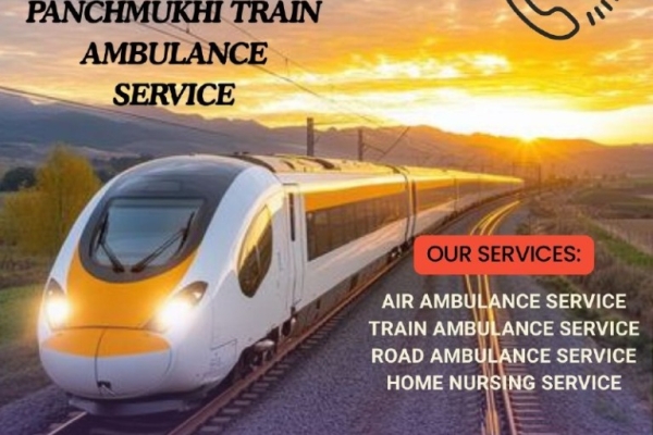 Panchmukhi transports the sick from Patna to Mumbai with proper arrangements in its train ambulance