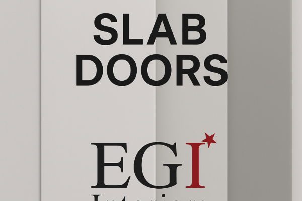 Stylish Slab Doors for Modern & Classic Interiors – EGI Interiors
